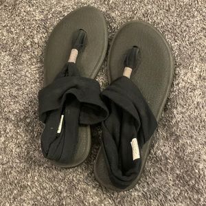 Sanuk Yoga Sling Sandals size 6